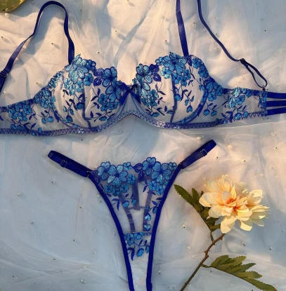 Verleidelijke Hollands Blauw Setje: Exclusief